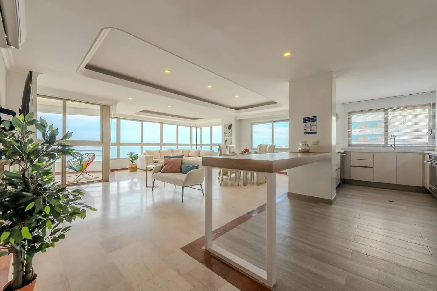 Spectacular 3Br Ocean View In Bocagrande Apartment Cartagena Colombia