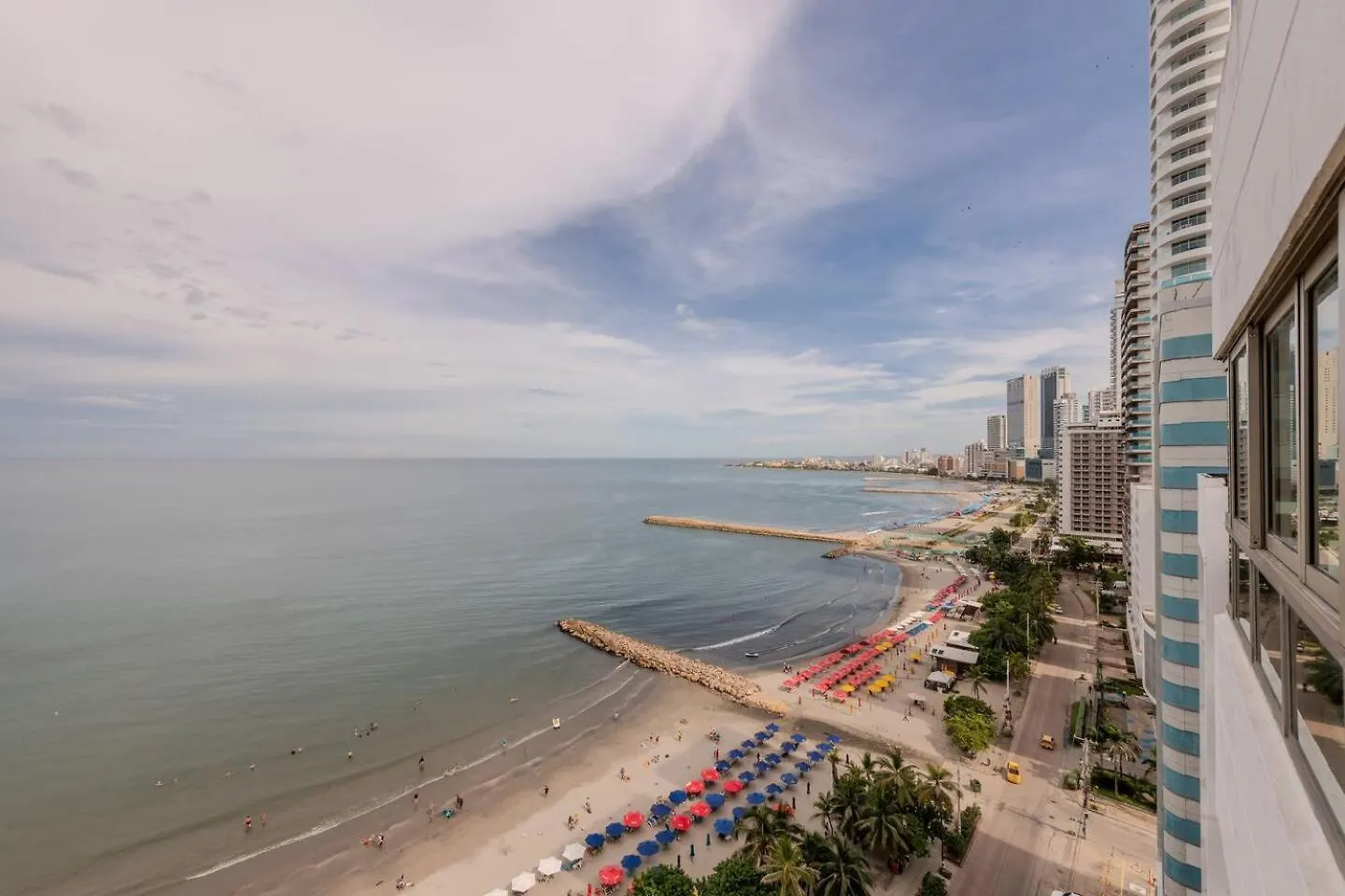 Spectacular 3Br Ocean View In Bocagrande Apartment Cartagena 0*,
