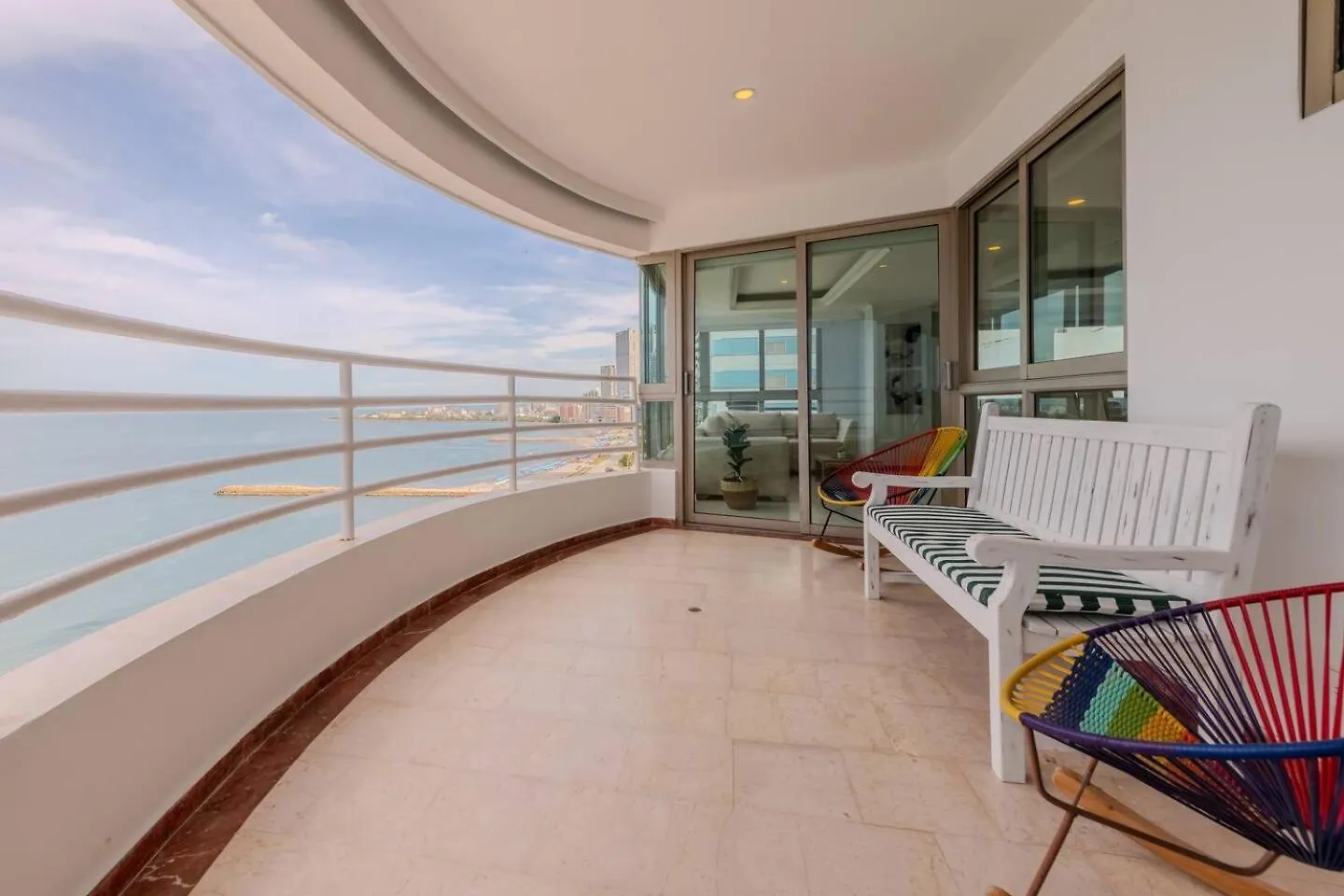 Spectacular 3Br Ocean View In Bocagrande Apartment Cartagena