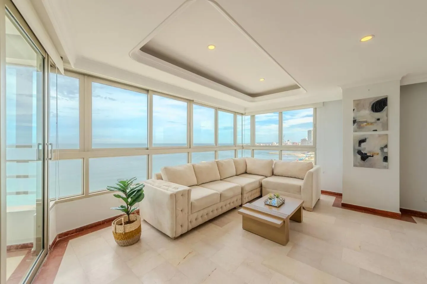 Spectacular 3Br Ocean View In Bocagrande Apartment Cartagena